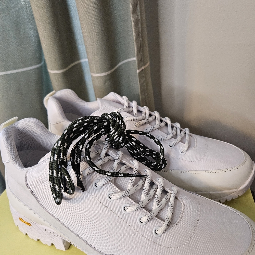 NEW J.Lindeberg Hiker Sneaker White Chunky Mens Trail Shoes EU 43 | US 10 Vibram - Picture 3 of 16